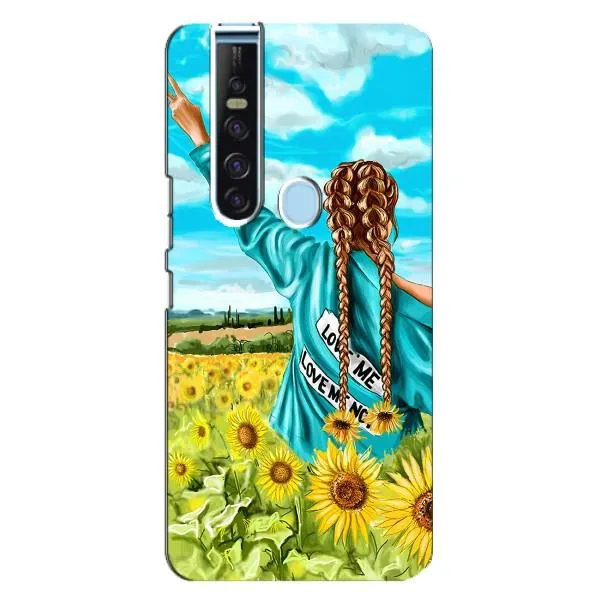 Чехол с принтом «Украиночка» для TECNO Camon 15 Pro Чехол с принтом «Украиночка» для TECNO Camon 15 Pro
