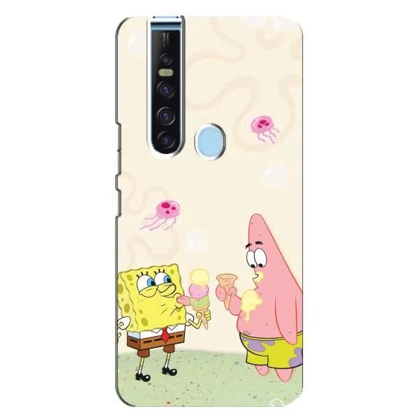 Чехол с принтом «Патрик и Боб» для TECNO Camon 15 Pro Чехол с принтом «Патрик и Боб» для TECNO Camon 15 Pro