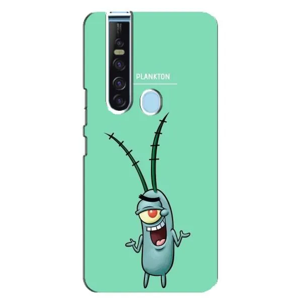 Чехол с принтом «Персонаж Планктон» для TECNO Camon 15 Pro Чехол с принтом «Персонаж Планктон» для TECNO Camon 15 Pro