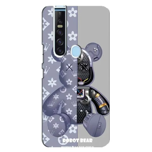 Чехол с принтом «Робот Мишка» для TECNO Camon 15 Pro