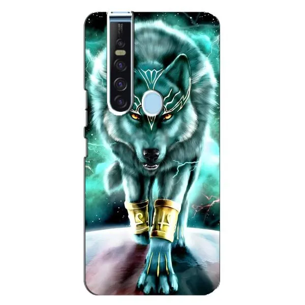 Чехол с принтом «Яркий волк» для TECNO Camon 15 Pro