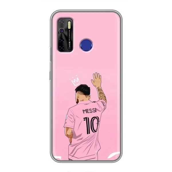 Чехол с принтом «Месси Маями» для TECNO Camon 15