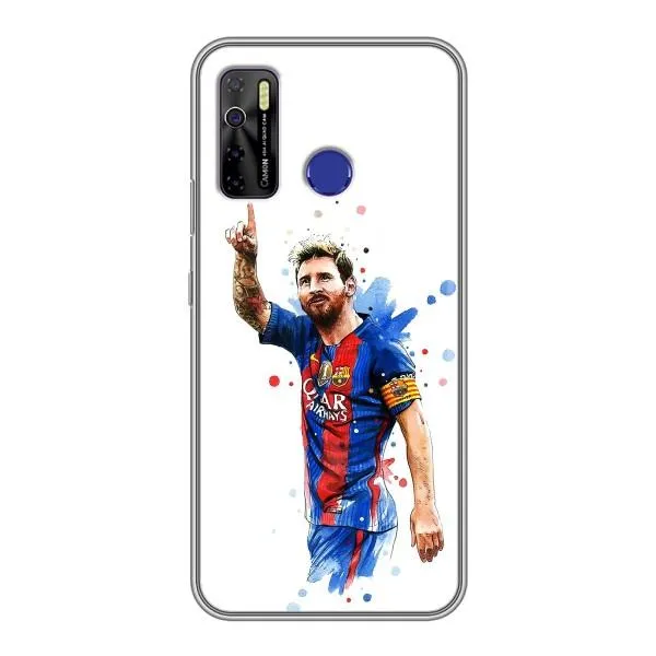 Чехол с принтом «Лео Месси» для TECNO Camon 15