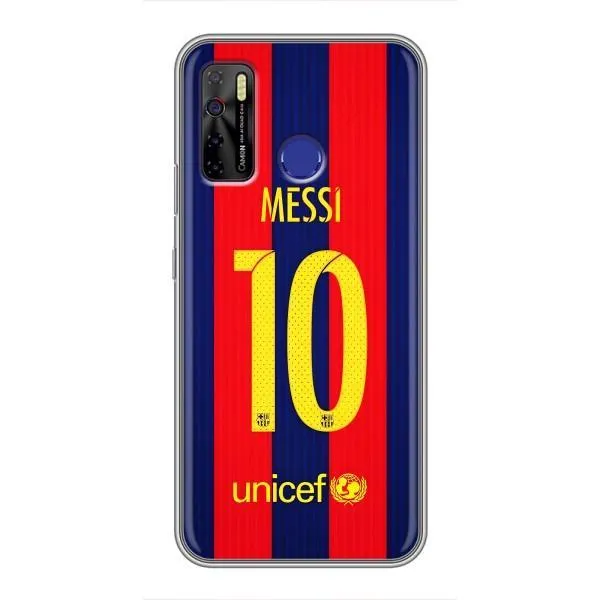 Чехол с принтом «Messi Barca 10» для TECNO Camon 15