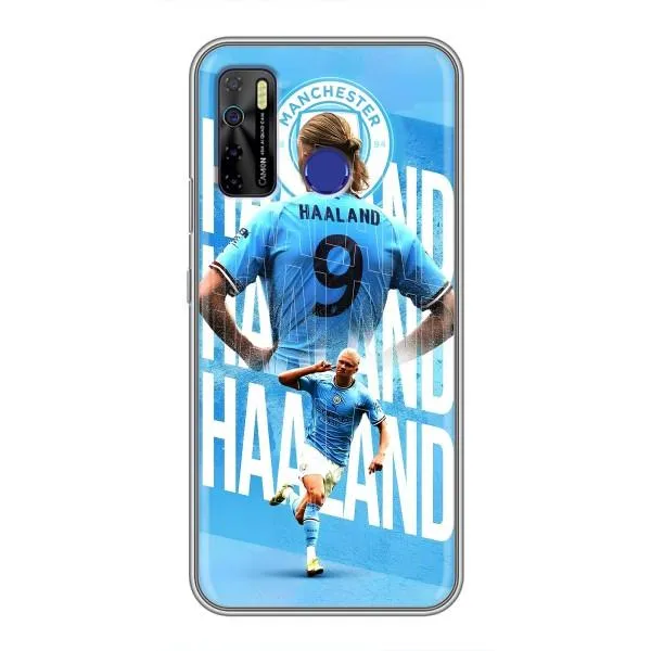 Чехол с принтом «Erling Haaland» для TECNO Camon 15