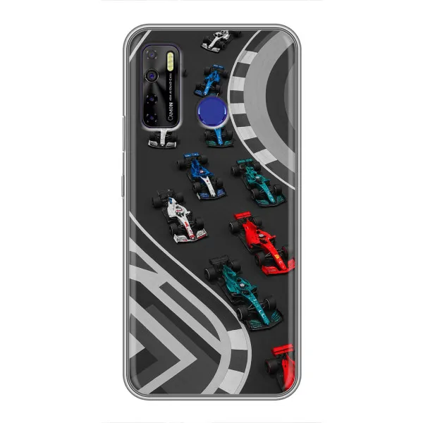 Чехол с принтом «Трасса Ф1» для TECNO Camon 15 Чехол с принтом «Трасса Ф1» для TECNO Camon 15