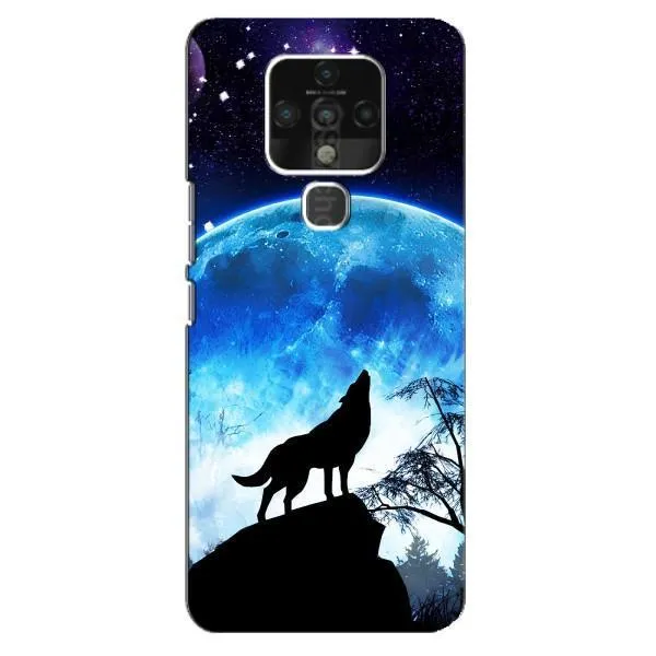Чехол с принтом «Волк на луну» для TECNO Camon 16 Pro Чехол с принтом «Волк на луну» для TECNO Camon 16 Pro
