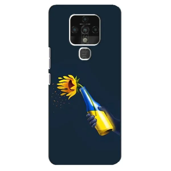 Чехол с принтом «Коктейль молотова» для TECNO Camon 16 SE