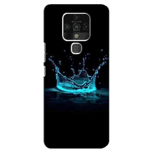Чехол с принтом «Капля короны» для TECNO Camon 16 SE Чехол с принтом «Капля короны» для TECNO Camon 16 SE