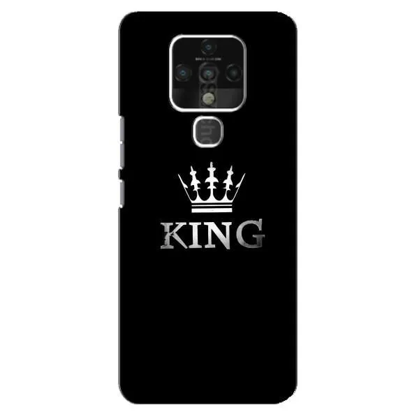 Чехол с принтом «KING» для TECNO Camon 16 SE Чехол с принтом «KING» для TECNO Camon 16 SE