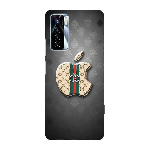 Чехол с принтом «Apple gucci» для TECNO Camon 17 Pro