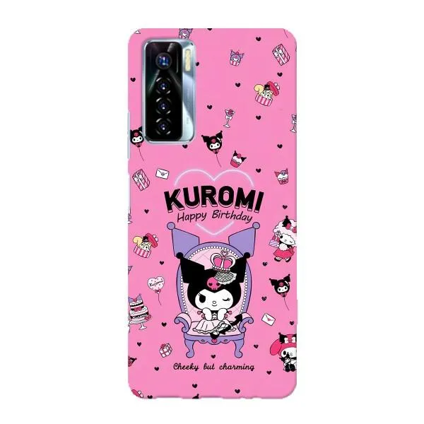 Чехол с принтом «KUROMI» для TECNO Camon 17 Pro