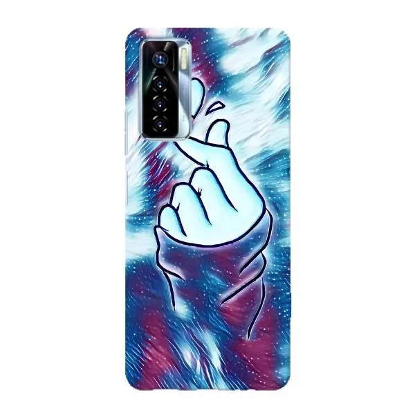 Чехол с принтом «Радужное сердце» для TECNO Camon 17 Pro Чехол с принтом «Радужное сердце» для TECNO Camon 17 Pro