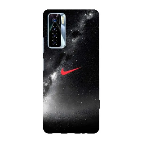 Чохол з принтом «Найк червоний» для TECNO Camon 17 Pro