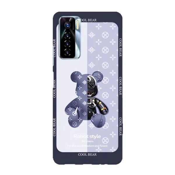 Чехол с принтом «Медвежонок LV» для TECNO Camon 17 Pro Чехол с принтом «Медвежонок LV» для TECNO Camon 17 Pro