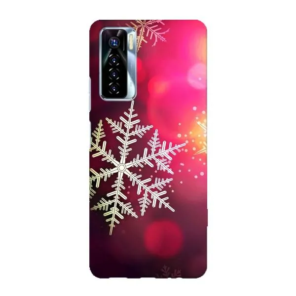 Чехол с принтом «Снежинка» для TECNO Camon 17 Pro