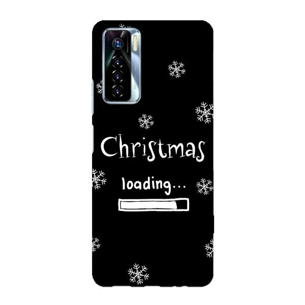 Чехол с принтом «Christmas loading» для TECNO Camon 17 Pro