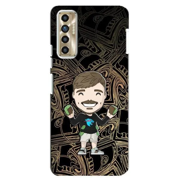 Чехол с принтом «Mister Beast» для TECNO Camon 17P (CG7n) Чехол с принтом «Mister Beast» для TECNO Camon 17P (CG7n)