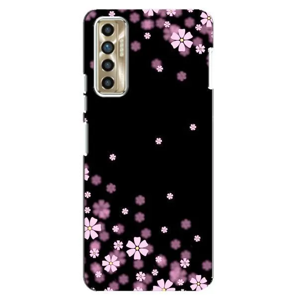 Чохол з принтом «Квіти маленькі» для TECNO Camon 17P (CG7n)