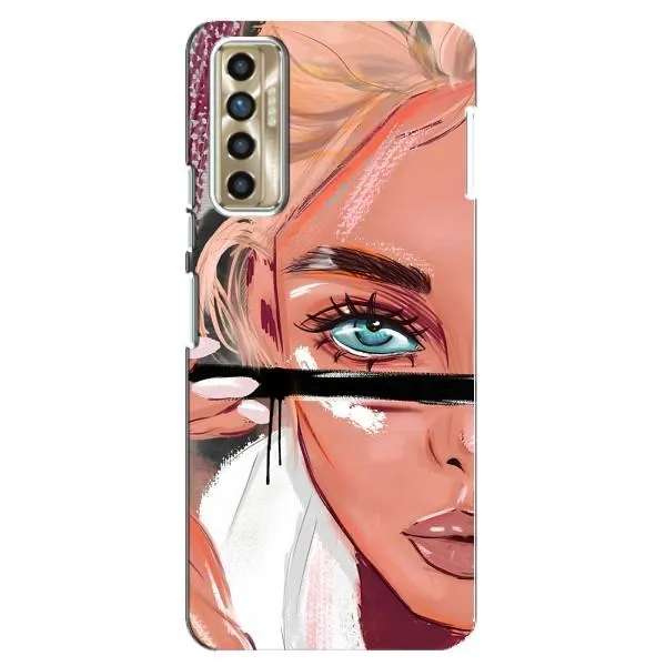 Чехол с принтом «Макияж» для TECNO Camon 17P (CG7n) Чехол с принтом «Макияж» для TECNO Camon 17P (CG7n)