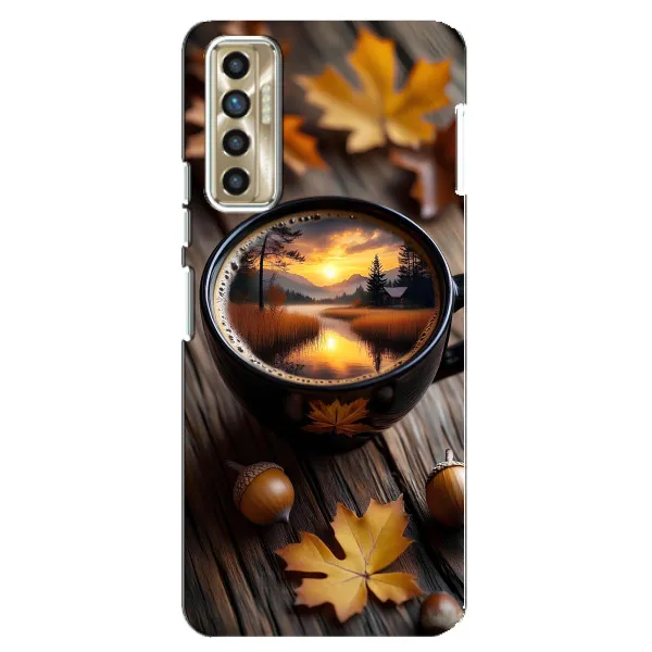Чехол с принтом «Темный кофе» для TECNO Camon 17P (CG7n) Чехол с принтом «Темный кофе» для TECNO Camon 17P (CG7n)