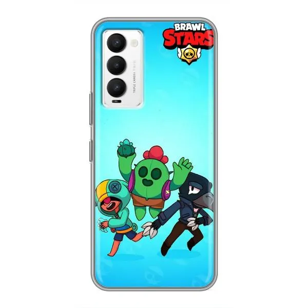 Чохол з принтом «Тріо героїв» для TECNO Camon 18 / Camon 18P