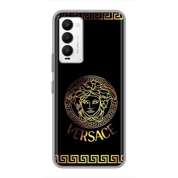 Чехол с принтом «Logo Versace» для TECNO Camon 18 / Camon 18P