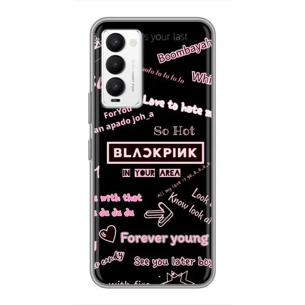 Чехол с принтом «BLACKPINK» для TECNO Camon 18 / Camon 18P Чехол с принтом «BLACKPINK» для TECNO Camon 18 / Camon 18P