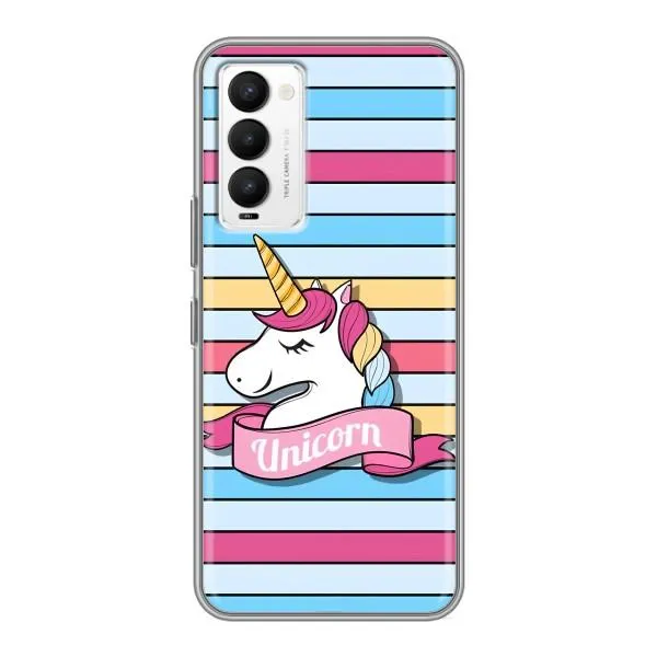 Чехол с принтом «Unicorn» для TECNO Camon 18 / Camon 18P