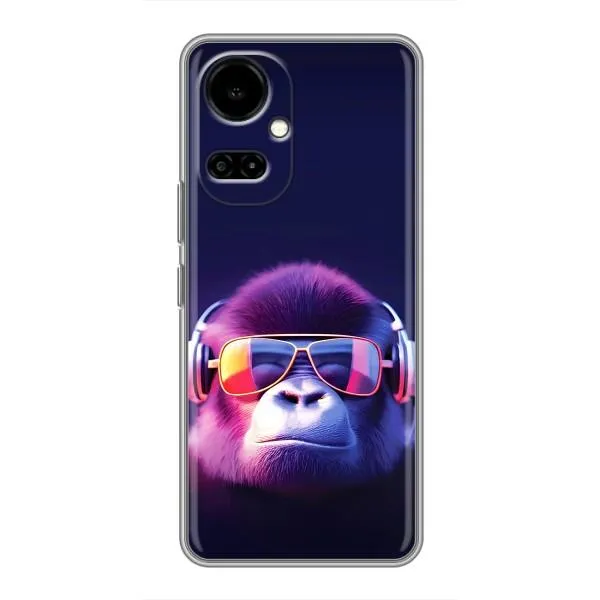 Чехол с принтом «Стильная обезьяна» для TECNO Camon 19 (CI6n) / 19 Pro (CI8n) Чехол с принтом «Стильная обезьяна» для TECNO Camon 19 (CI6n) / 19 Pro (CI8n)