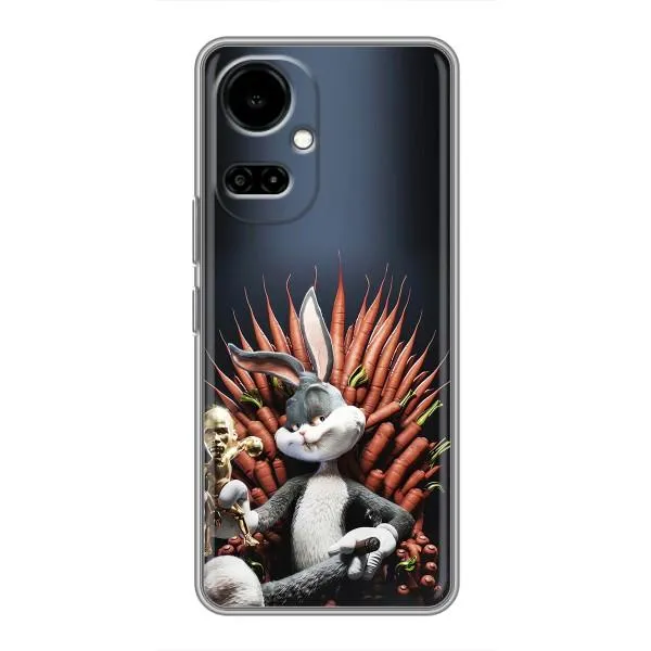 Чехол с принтом «Король Кролик» для TECNO Camon 19 (CI6n) / 19 Pro (CI8n) Чехол с принтом «Король Кролик» для TECNO Camon 19 (CI6n) / 19 Pro (CI8n)