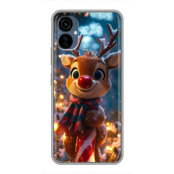 Чехол с принтом «Олень с шарфом» для TECNO Camon 19 Neo Чехол с принтом «Олень с шарфом» для TECNO Camon 19 Neo