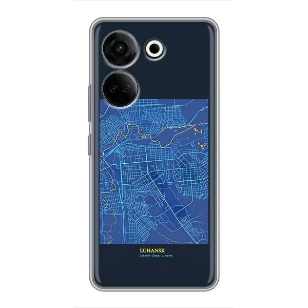 Чехол с принтом «Гуганск» для TECNO Camon 20 Pro
