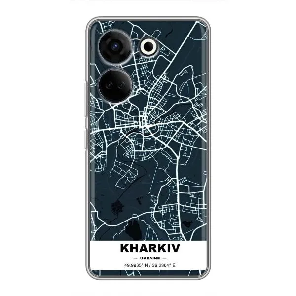 Чехол с принтом «Харьков» для TECNO Camon 20 Pro