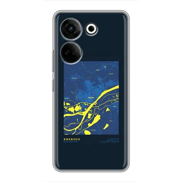 Чехол с принтом «Херсон» для TECNO Camon 20 Pro