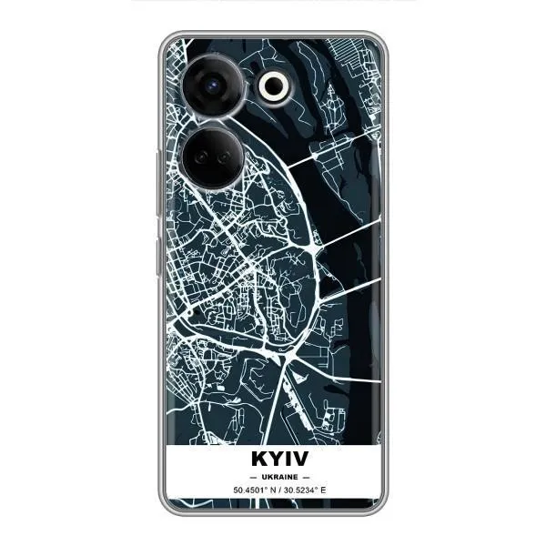 Чехол с принтом «Киев» для TECNO Camon 20 Pro
