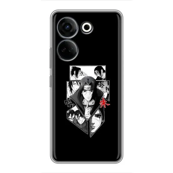 Чехол с принтом «коллаж Итачи» для TECNO Camon 20 Pro Чехол с принтом «коллаж Итачи» для TECNO Camon 20 Pro