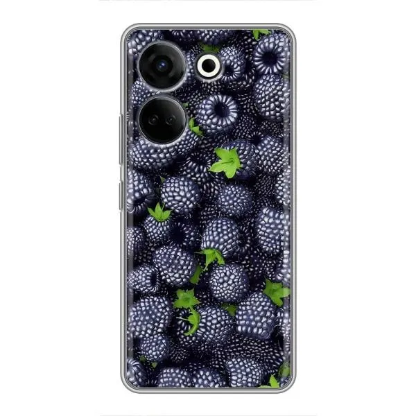 Чехол с принтом «Ежевика» для TECNO Camon 20 Pro Чехол с принтом «Ежевика» для TECNO Camon 20 Pro