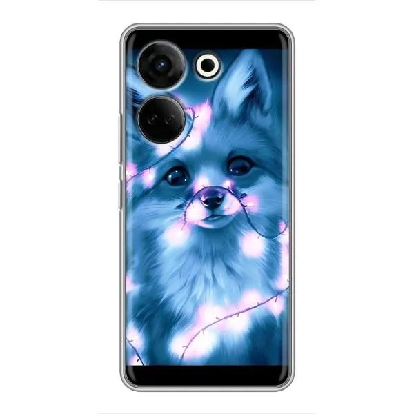Чехол с принтом «Яркая лисичка» для TECNO Camon 20 Pro