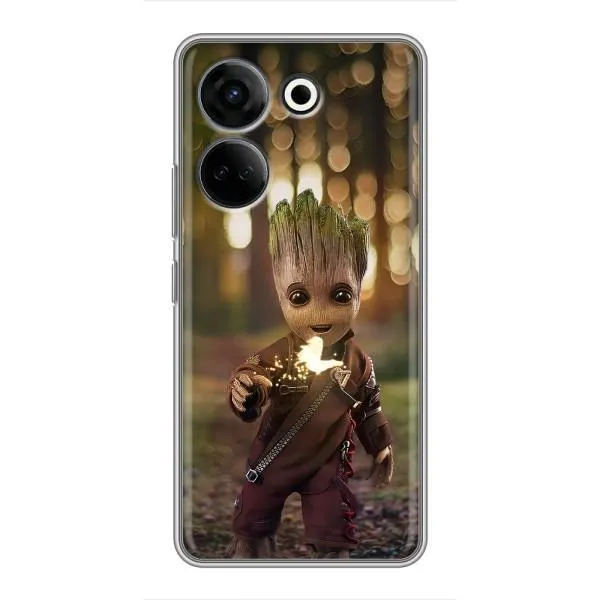 Чехол с принтом «I am Groot» для TECNO Camon 20 Pro Чехол с принтом «I am Groot» для TECNO Camon 20 Pro