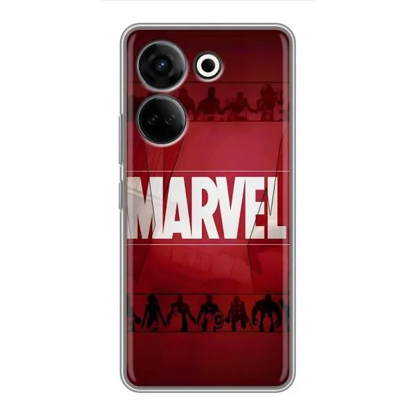 Чехол с принтом «MARVEL» для TECNO Camon 20 Pro Чехол с принтом «MARVEL» для TECNO Camon 20 Pro
