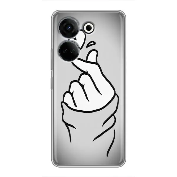 Чехол с принтом «Значок Love» для TECNO Camon 20 Pro Чехол с принтом «Значок Love» для TECNO Camon 20 Pro
