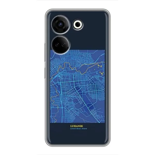 Чехол с принтом «Гуганск» для TECNO Camon 20