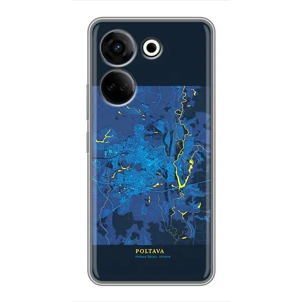 Чехол с принтом «Полтава» для TECNO Camon 20