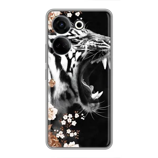 Чехол с принтом «Стильный ТИГР» для TECNO Camon 20