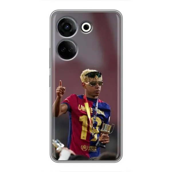 Чехол с принтом «Lamine Yamal» для TECNO Camon 20 Чехол с принтом «Lamine Yamal» для TECNO Camon 20