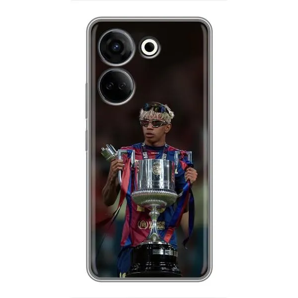 Чехол с принтом «Ямаль с кубком» для TECNO Camon 20 Чехол с принтом «Ямаль с кубком» для TECNO Camon 20