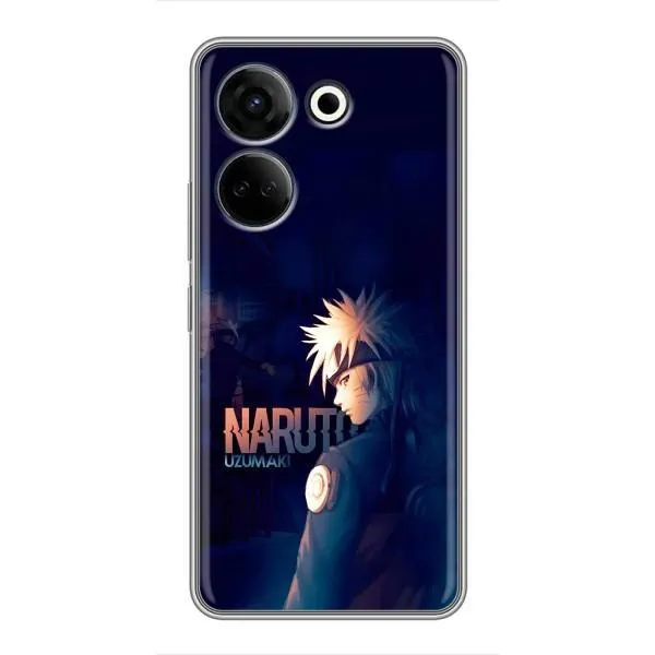 Чехол с принтом «тень Наруто» для TECNO Camon 20 Чехол с принтом «тень Наруто» для TECNO Camon 20