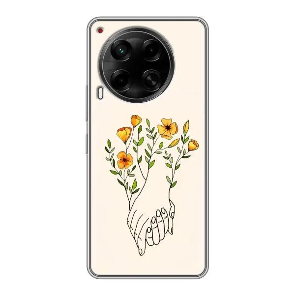 Чехол с принтом «Руки любви» для TECNO Camon 30 (CL6) Чехол с принтом «Руки любви» для TECNO Camon 30 (CL6)