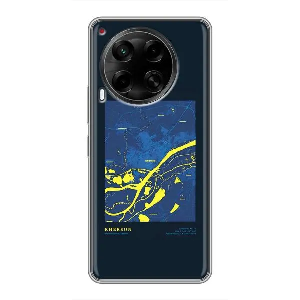 Чехол с принтом «Херсон» для TECNO Camon 30 (CL6)